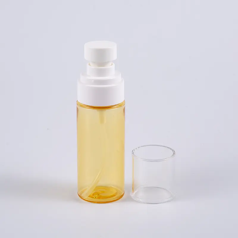 Yarı Şeffaf Renkli Yuvarlak Şekil 50ml PETG Plastik Püskürtme Pompalı Kalın Duvar Losyon Şişesi Yarı Şeffaf Renkli Yuvarlak Şekil 50ml PETG Plastik Püskürtme Pompalı Kalın Duvar Losyon Şişesi