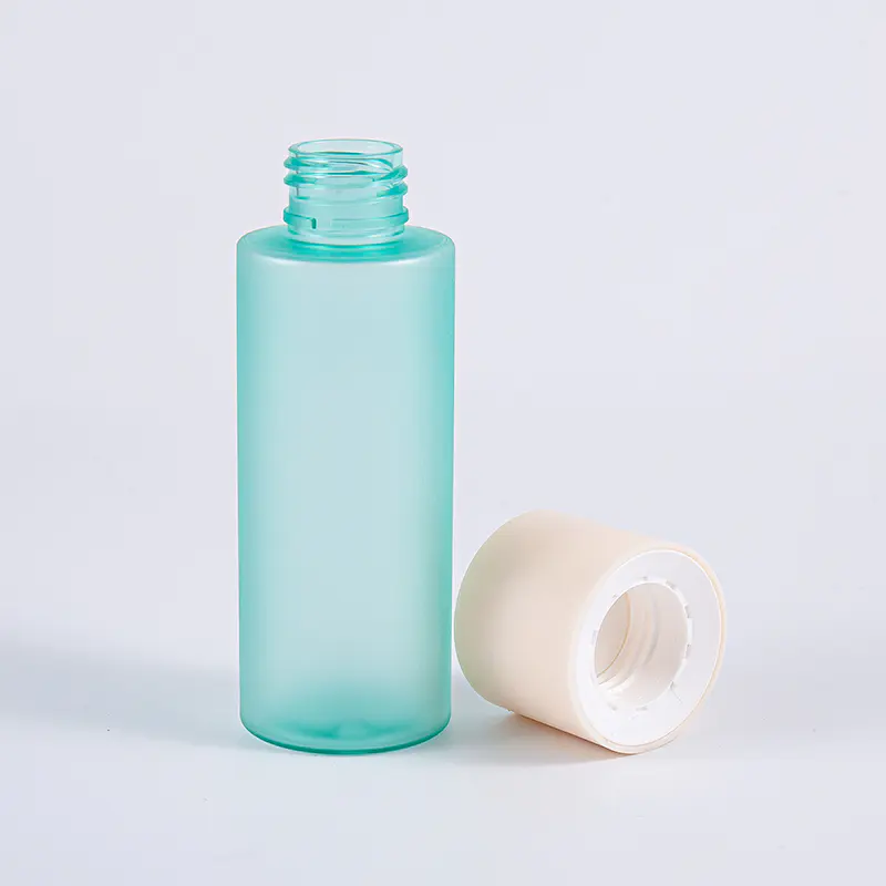 Gıda ve İlaç Kullanımı Vidalı Kapaklı 100ml PET Plastik Şişe