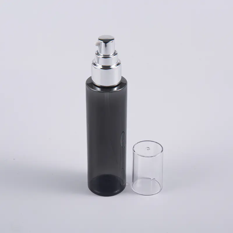 Taşınabilir Konteyner Tasarlanmış 120ml Yuvarlak Temizleme Toner Şişesi