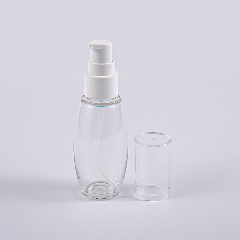 Seyahat Kullanımı 50ml PETG Top Şekli Pompalı Şişe Seyahat Kullanımı 50ml PETG Top Şekli Pompalı Şişe