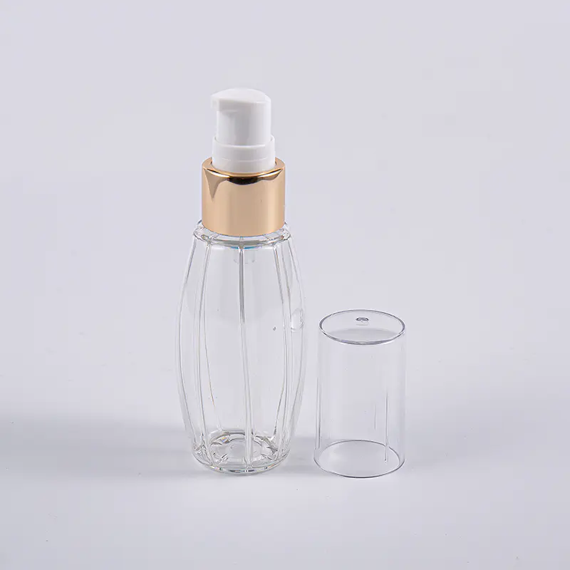 Seyahat Kullanımı 50ml PETG Top Şekli Pompalı Şişe Seyahat Kullanımı 50ml PETG Top Şekli Pompalı Şişe