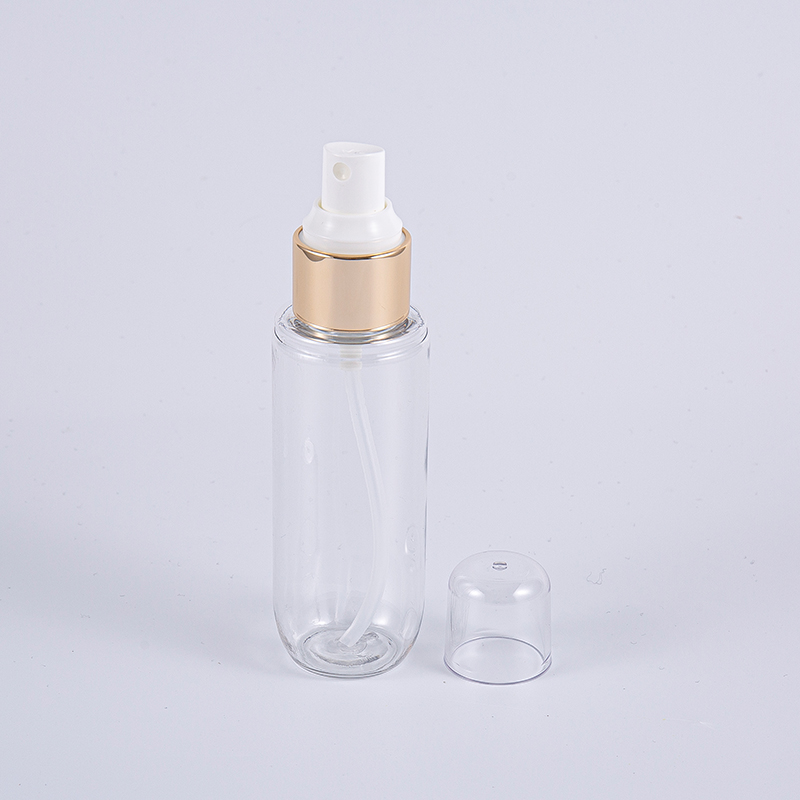 Çevre Dostu Ambalaj 75ml Şeffaf PE Serum Tonerleri Veya Temizleyici Şişeleri