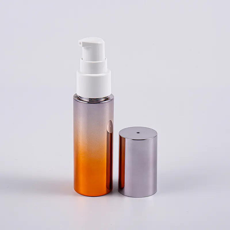 Pompa Seyahat Kullanımı ile Çeşitli Renkler Yuvarlak Şekil 30ml PETG Losyon Şişesi Pompa Seyahat Kullanımı ile Çeşitli Renkler Yuvarlak Şekil 30ml PETG Losyon Şişesi