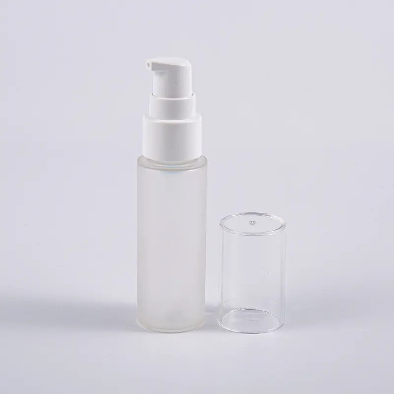Pompa Seyahat Kullanımı ile Çeşitli Renkler Yuvarlak Şekil 30ml PETG Losyon Şişesi Pompa Seyahat Kullanımı ile Çeşitli Renkler Yuvarlak Şekil 30ml PETG Losyon Şişesi
