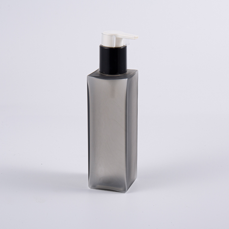 Kişisel Bakım 150ml Kare Shape PETG Losyon Pompa Şişesi