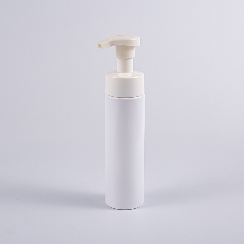 Taşınabilir Konteyner Tasarlanmış 200ml Yuvarlak Temizleme Köpüğü Pompa Şişesi