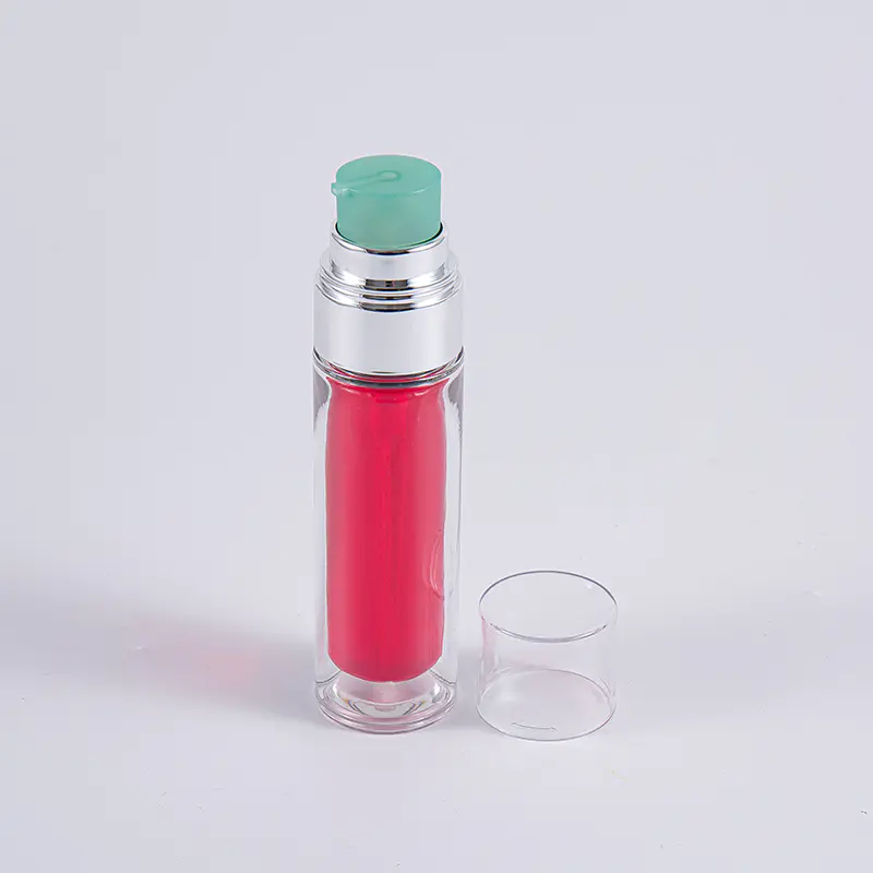 Çok Katmanlı Kompozit İç Çantalı Şeffaf PETG Şişe 30ml 50ml Pompalı Vakumlu Şişe Çok Katmanlı Kompozit İç Çantalı Şeffaf PETG Şişe 30ml 50ml Pompalı Vakumlu Şişe