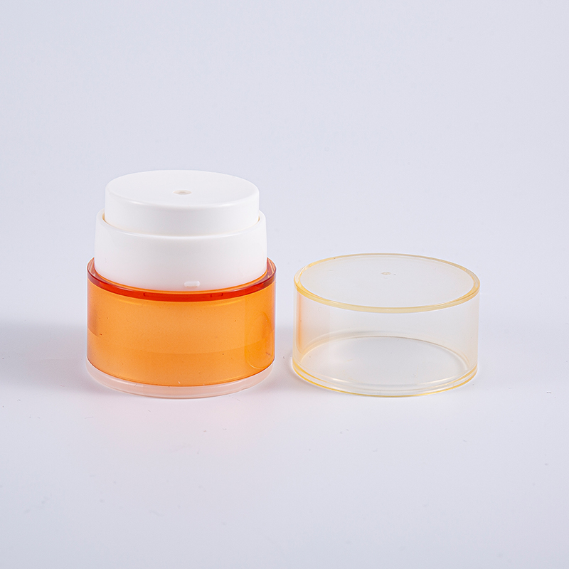 Doldurulabilir 50ml İç Valfli Torba Vakumlu Krem Kavanoz