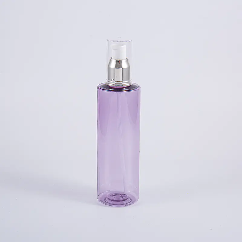 Yuvarlak 200ml PET Yüz Toneri Şişeleri Yuvarlak 200ml PET Yüz Toneri Şişeleri
