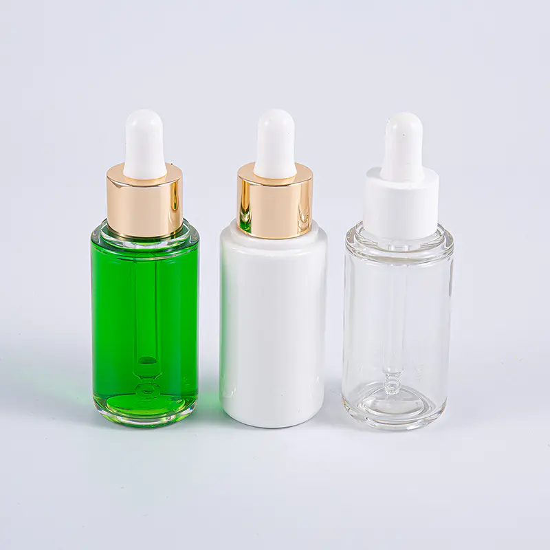 Alüminyum Pompa Seyahat Kullanımı ile Yüksek Kaliteli 35ml Yuvarlak Losyon Şişesi